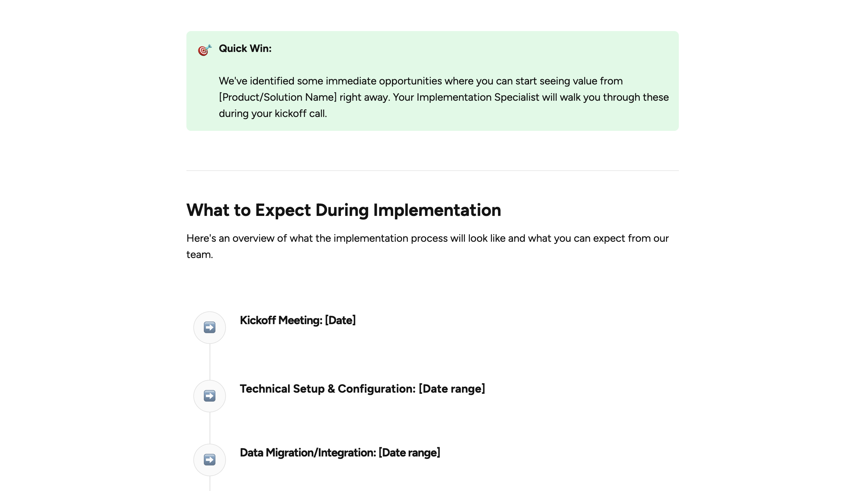 Customer Onboarding Success Path