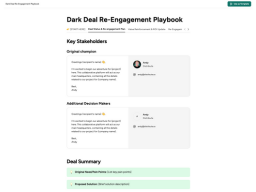 Dark Deal Re-Engagement