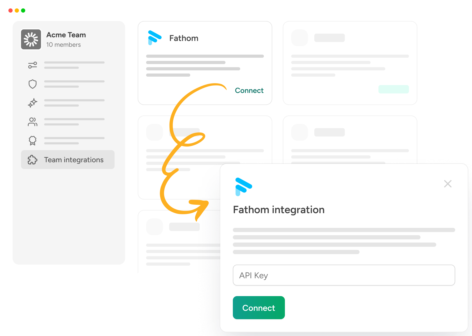 Connect Integration
