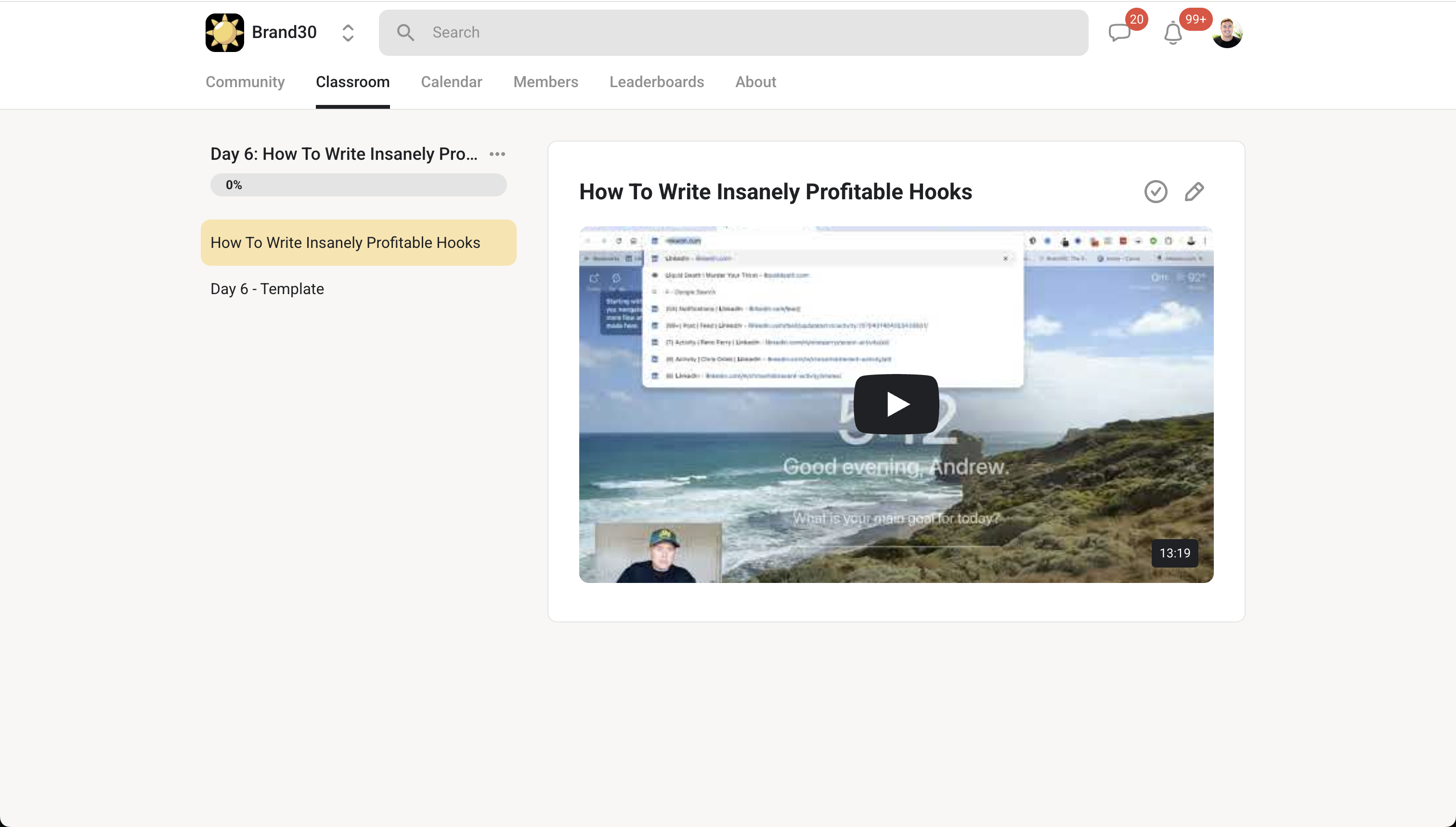 LinkedIn lead qualification dashboard