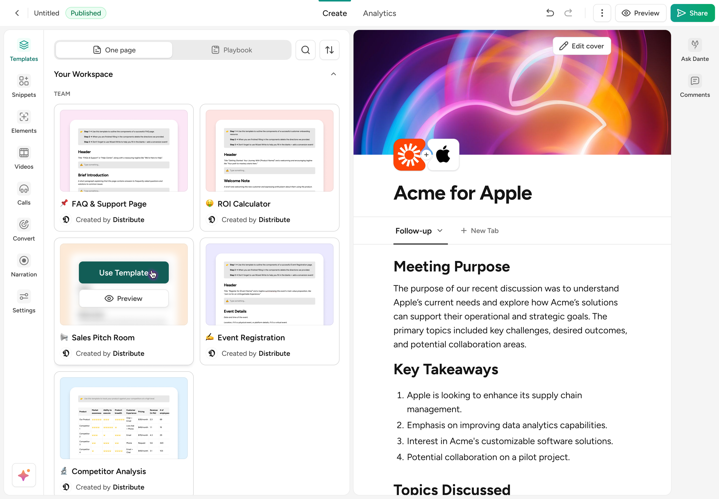 Distribute Engagement Tracking